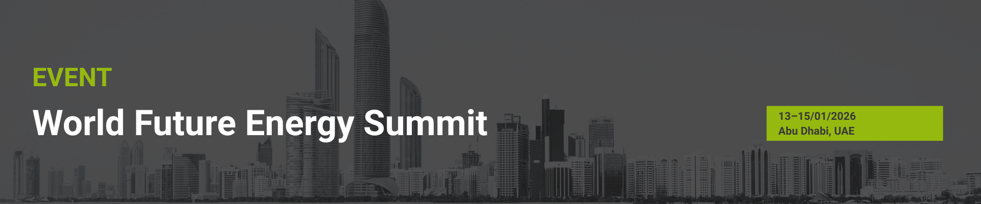 World Future Energy Summit 